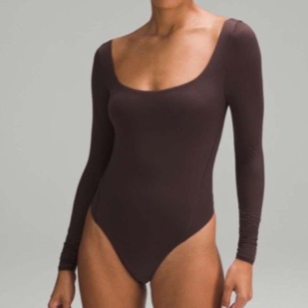 Lulu Lemon Wundermost Square Neck Bodysuit